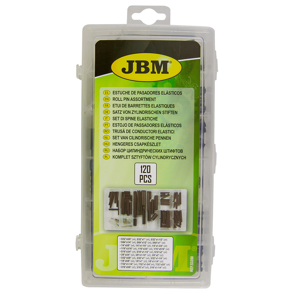 JBM Étui De Barrettes Élastiques