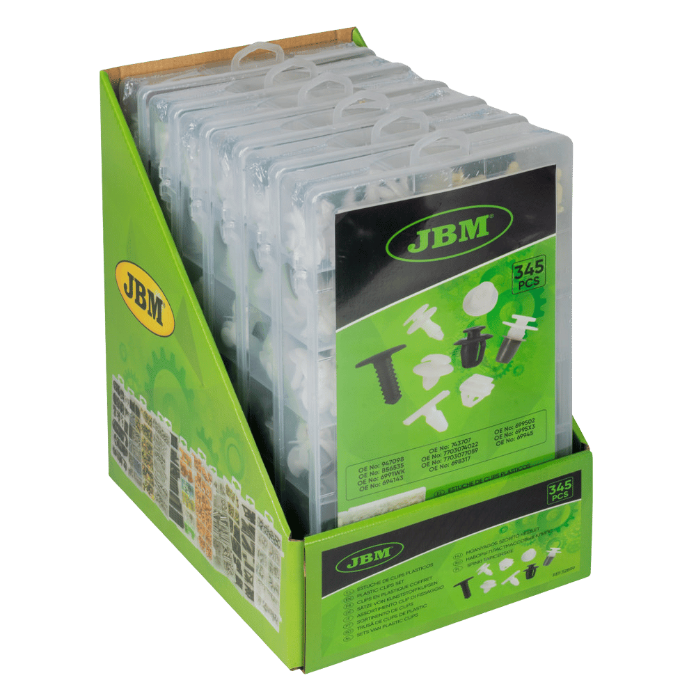 JBM Étui De Clips En Plastique Pour Volkswagen 85 Pcs