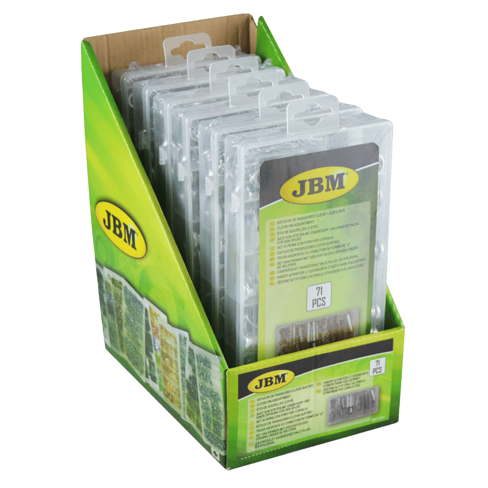 JBM Étui De Goupilles Clevis Et De Clips En R