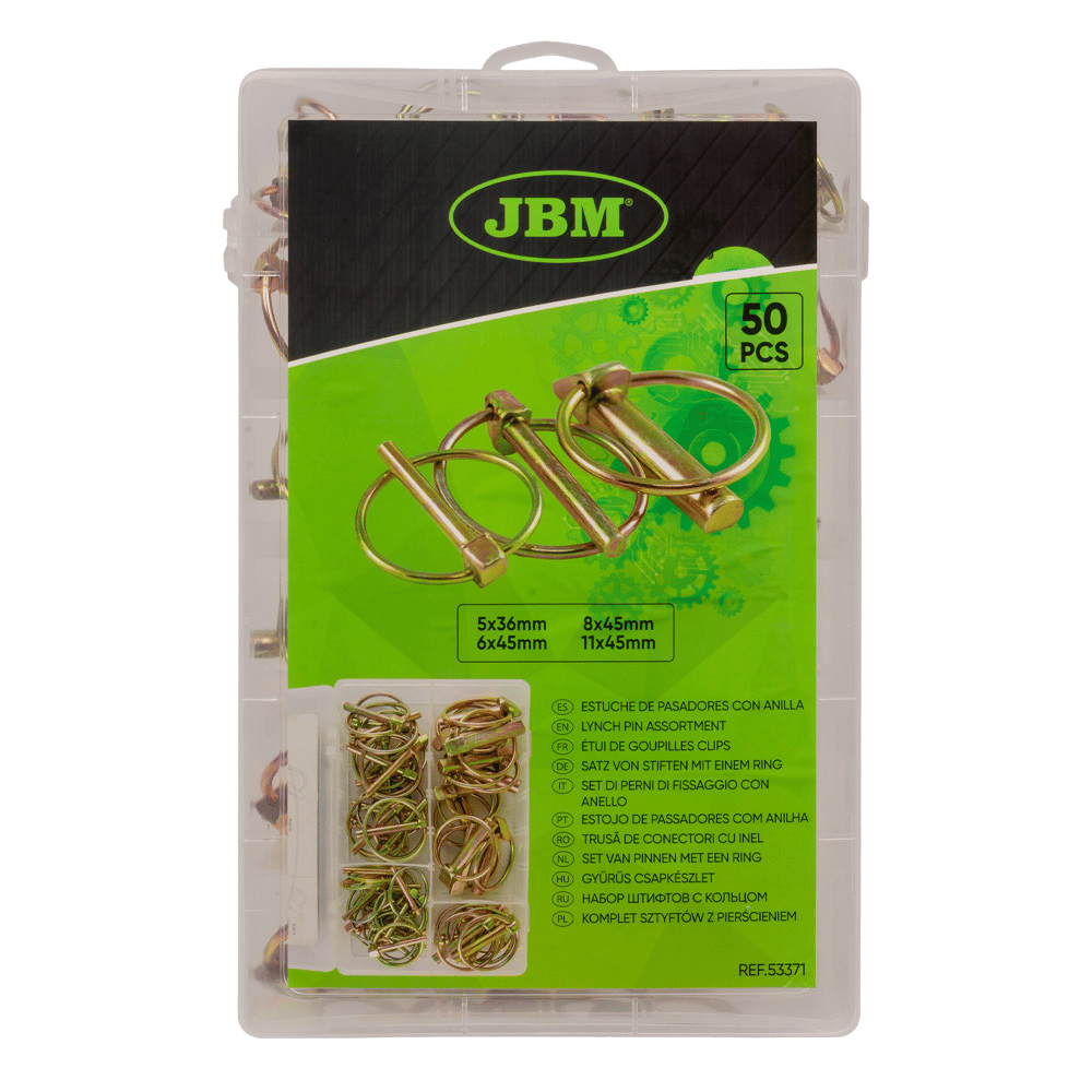 JBM Étui De Goupilles Clips