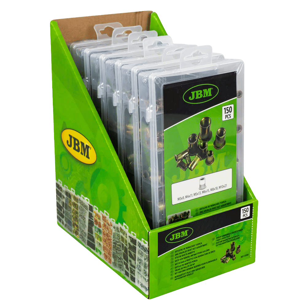 JBM Étui De Rivets Inserts