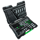 JBM coffret à outils de 216 pièces avec douilles hexagonales zingué