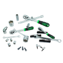 JBM coffret à outils de 216 pièces avec douilles hexagonales zingué