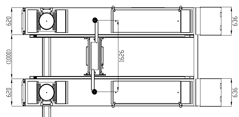 Wolf WLS354T – Pont ciseaux 3,5 T (modèle 2025)
