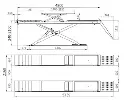 Wolf WLS445B – Pont ciseaux surface 4,5 T