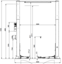 Wolf WL250XL – Pont 2 colonnes extra large – 5 000 kg