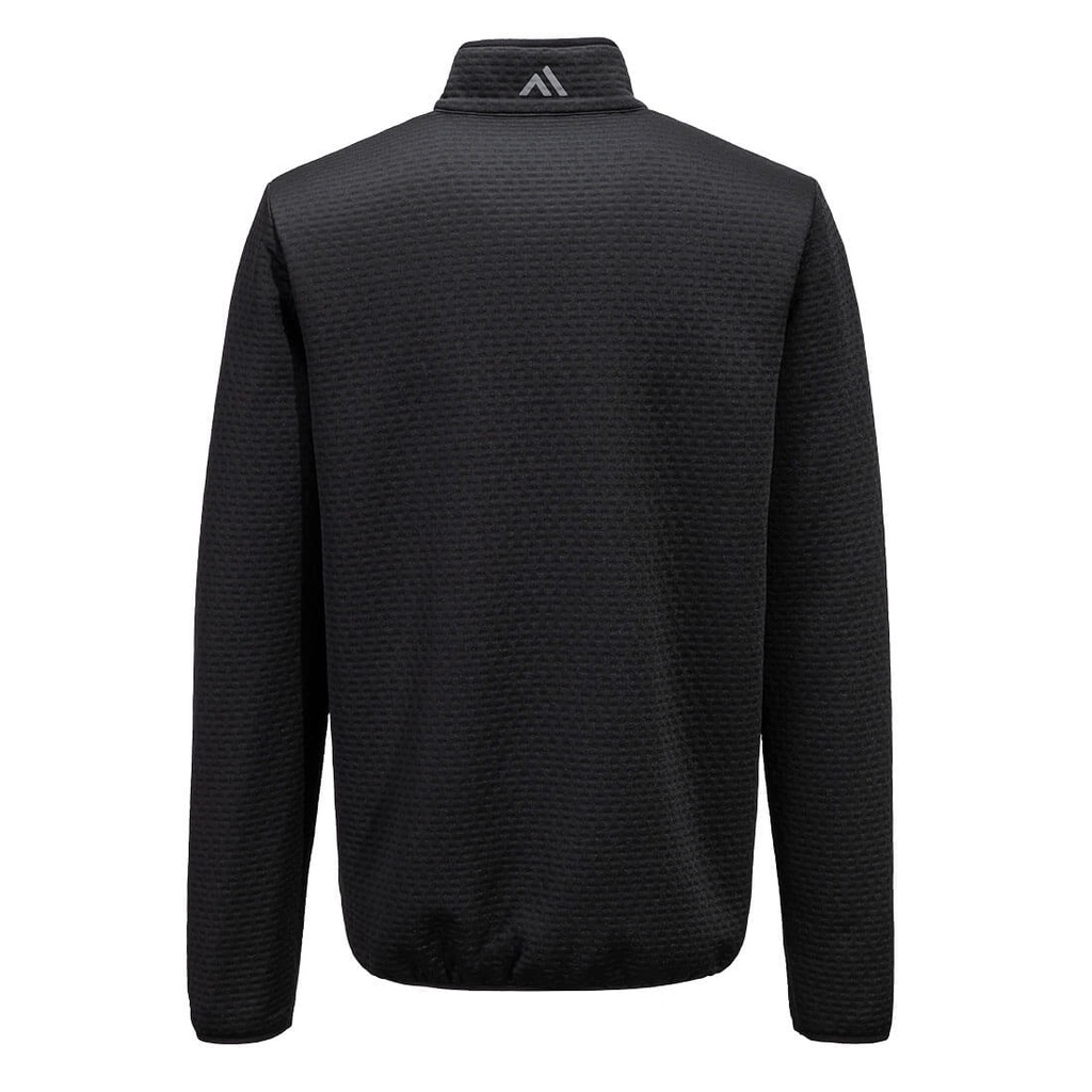 KX376 - Sweatshirt texturé 1/4 zip KX3