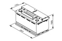 Batterie start/stop 95Ah/ 850A - Start/Stop