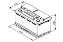 Start/Stop Batterie start/stop 70Ah/ 650A