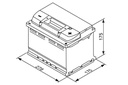 Batterie start/stop 65Ah/ 650A - Start/Stop