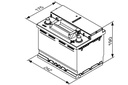 Start/Stop Batterie start/stop 60Ah/ 560A