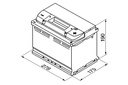 Standard Batterie Bosch 74Ah/ 680A