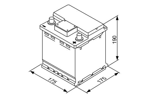 Batterie Bosch 44Ah/ 420A