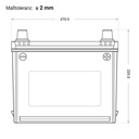 Batterie Asia 8 80ah/600a