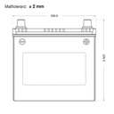 Batterie Asia 5 70ah/500a