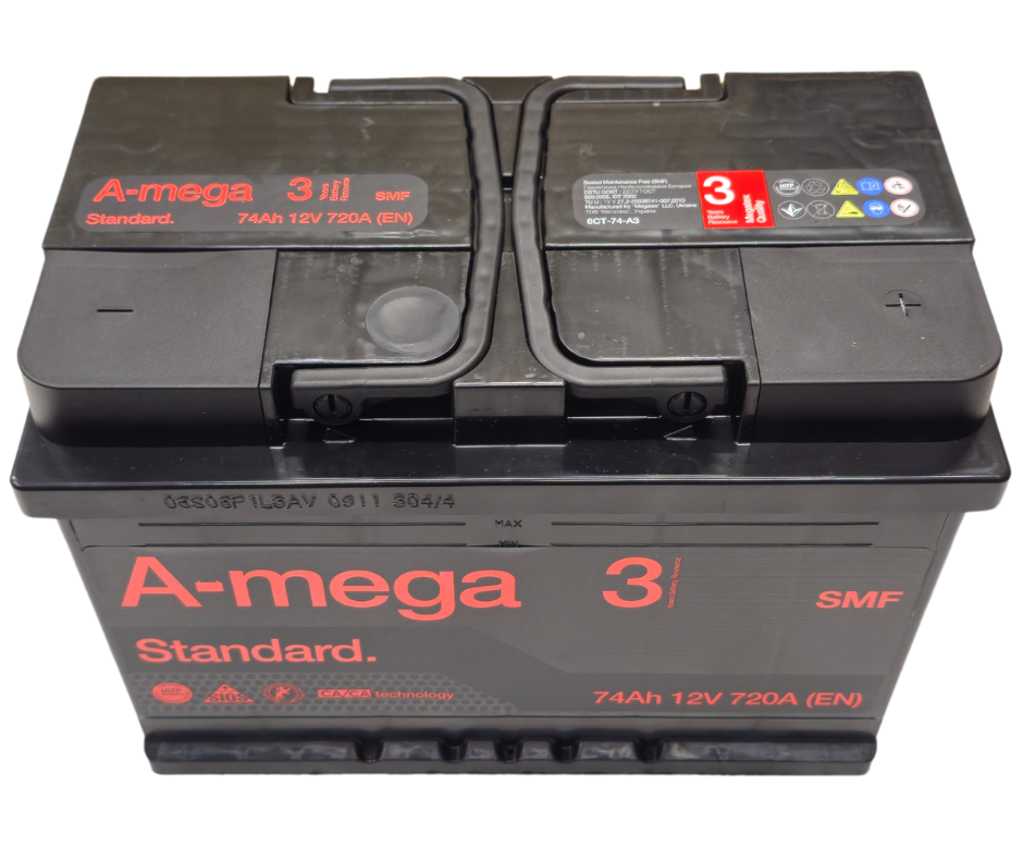 Batterie A-mega 74ah/720a