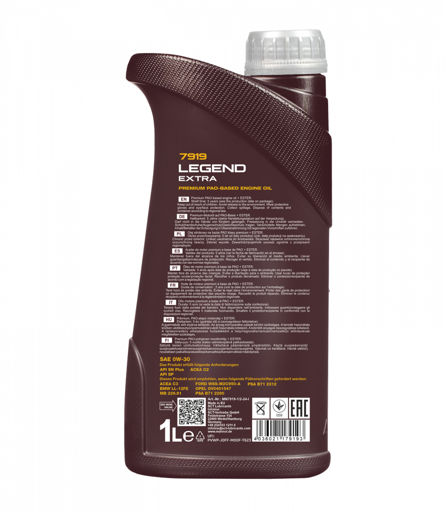 Mannol 0W-30 Legend Extra