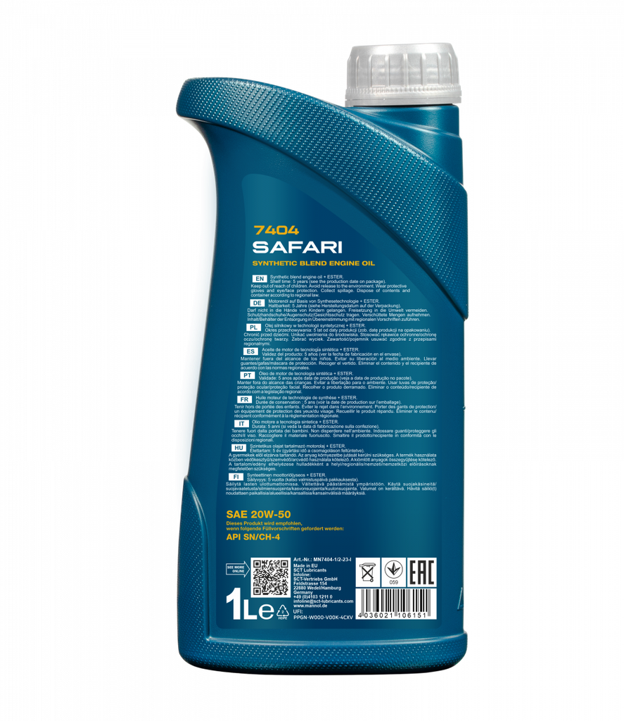 Mannol 20W-50 SAFARI