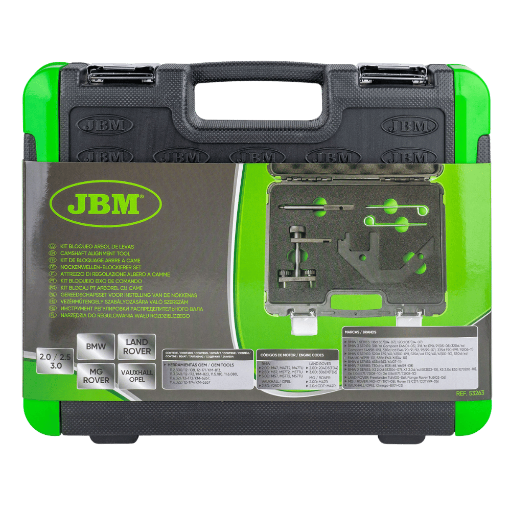 JBM Coffret De Calage Arbre À Cames Bmw M47 Land Rover Td4, Td6