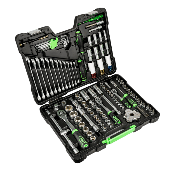 JBM Coffret À Outils 132 Pièces 6 Pans Zinguées