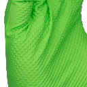 JBM Gants Nitrile Jetables Verts T:XL 7.0mil (100 Pcs.) Diamond Texture