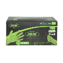 JBM Gants Nitrile Jetables Verts T:XL 7.0mil (100 Pcs.) Diamond Texture
