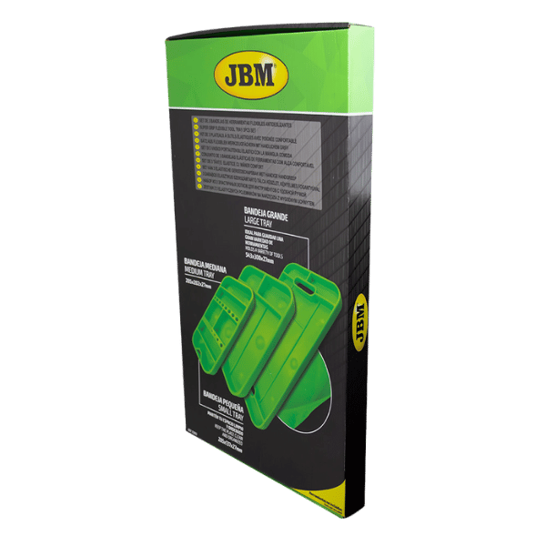 JBM Jeu De 3 Plateaux D'Outils Antidérapants Flexibles
