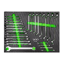 JBM Jeu De 4 Modules Eva Carbone Pour Outils