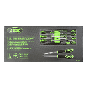 JBM Jeu De 7 Tournevis Eva Carbone Cruciformes