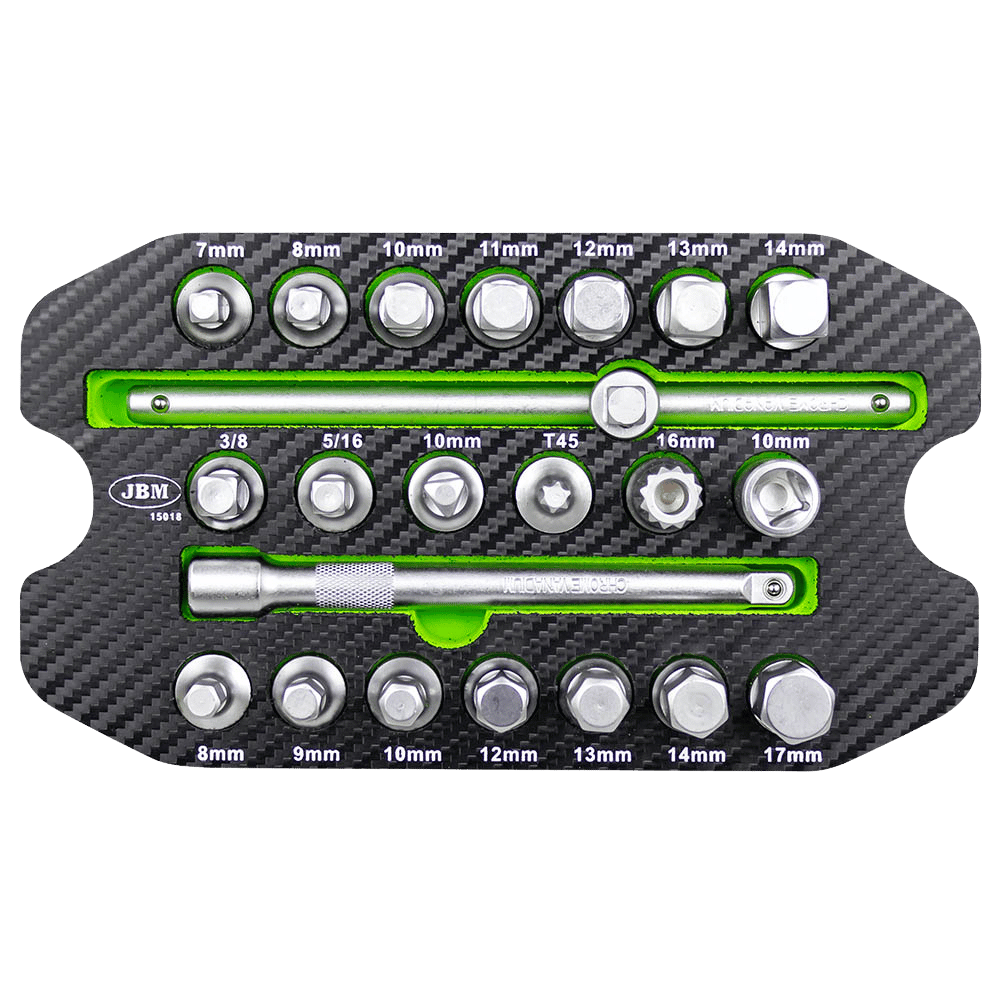JBM Module De Douilles De Vidange 22pcs