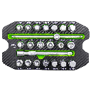 JBM Module De Douilles De Vidange 22pcs