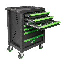 JBM Servante D'Outils 7 Tiroirs - Vert