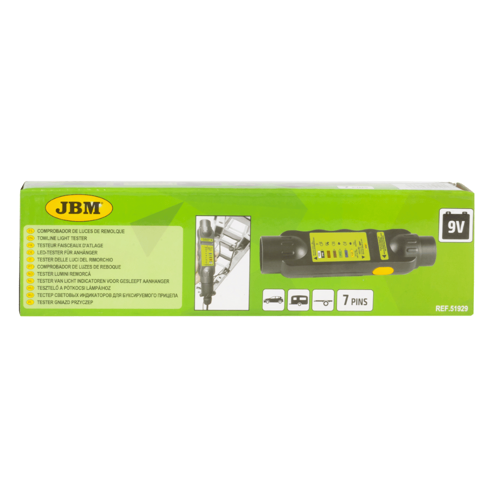 JBM Testeur Faisceaux D'Atelage 7 Pins