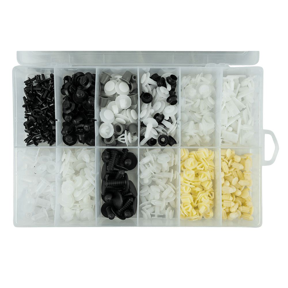 JBM Étui Clips En Plastique Pour Peugeot / Citroen 345 Pcs