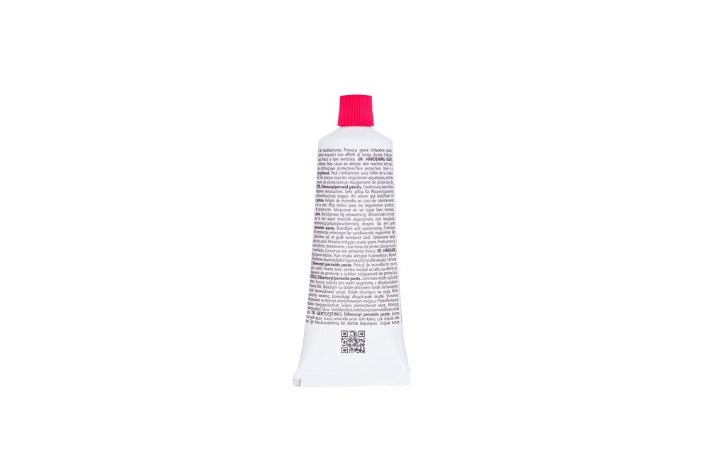 Gerko tube durcisseur pour mastic rouge 50gr.