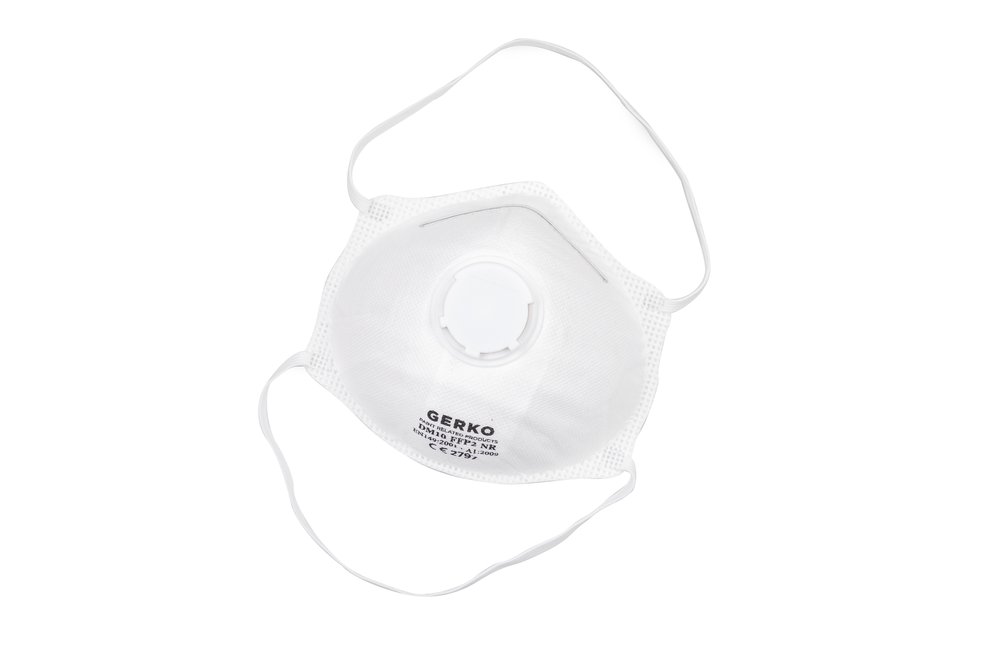 Gerko masque anti-poussière FFP2 avec valve 15p.