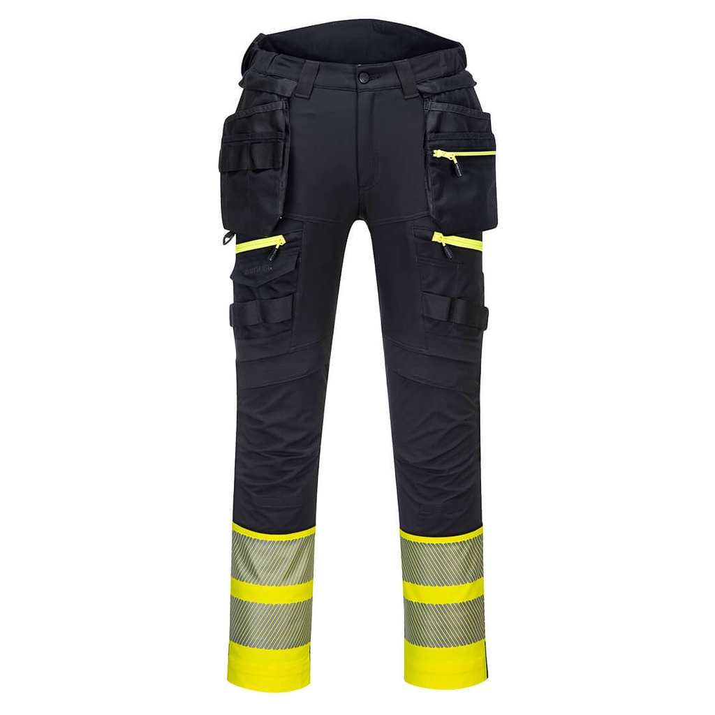 Portwest DX445 - Pantalon Poches flottantes DX4 Haute-Visibilité Classe 1