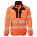 Portwest DX477 - Sweat zippé à col cheminée DX4 Hi-Vis