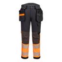 Portwest EV442 - Pantalon Stretch EV4 Haute-Visibilité Classe 1 avec Poches flottantes Démontables