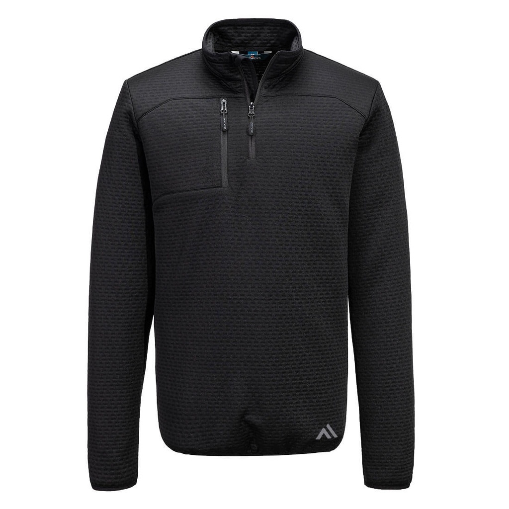 Portwest KX376 - Sweatshirt texturé 1/4 zip KX3