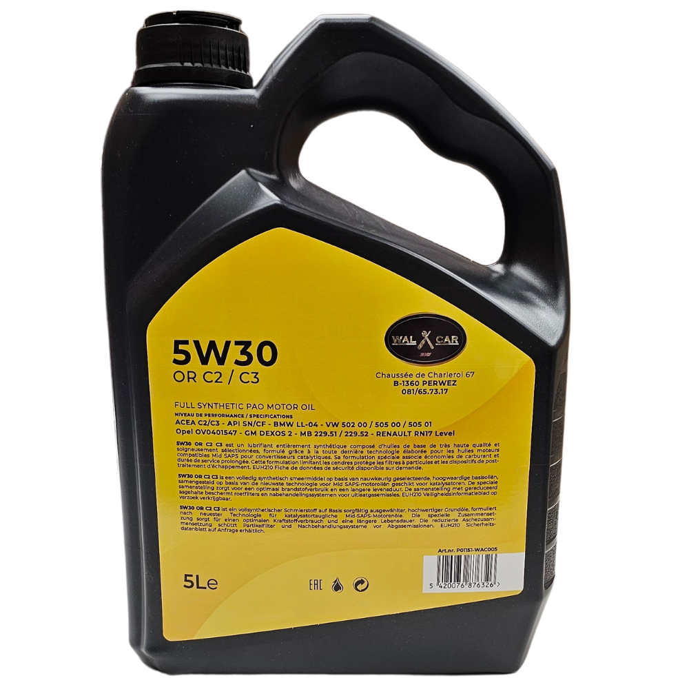 Wal-car 5W30 OR C2/C3