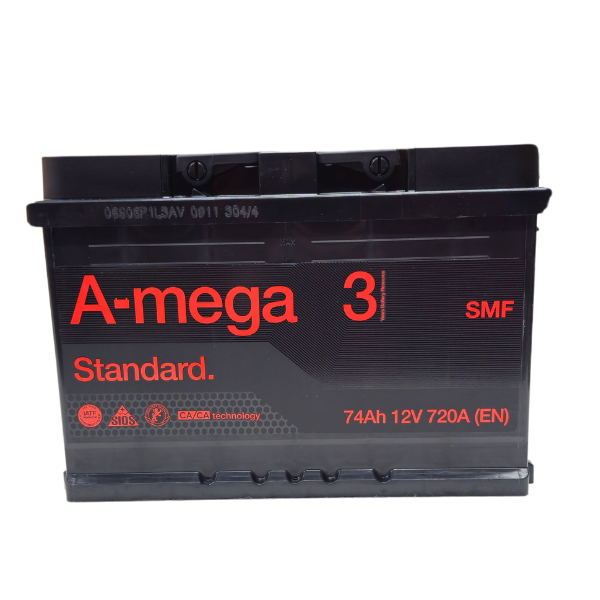 A-mega Batterie 74ah/720a