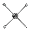 JBM Clé En Croix Croisement Soudé 1/2"