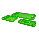 JBM Jeu De 3 Plateaux D'Outils Antidérapants Flexibles