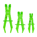 JBM Jeu De 3 Pinces Durites