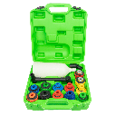 JBM Étui Remplissable D'Huile Avec Entonnoir Et Adaptateurs