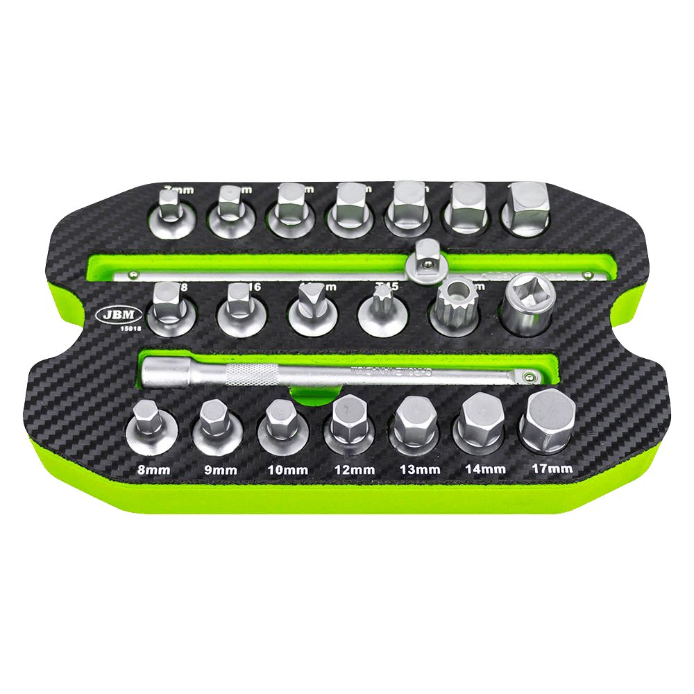 JBM Module De Douilles De Vidange 22pcs