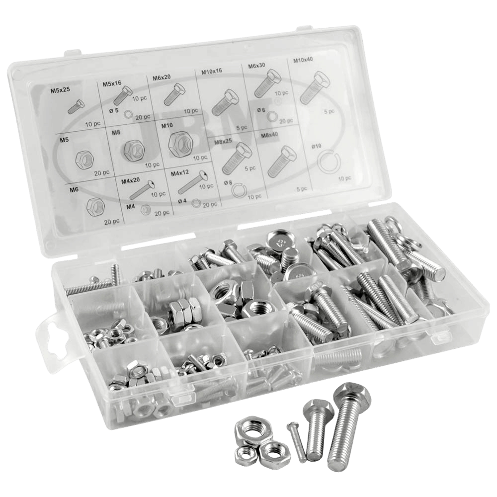 JBM Étui De Vis Et Écrous