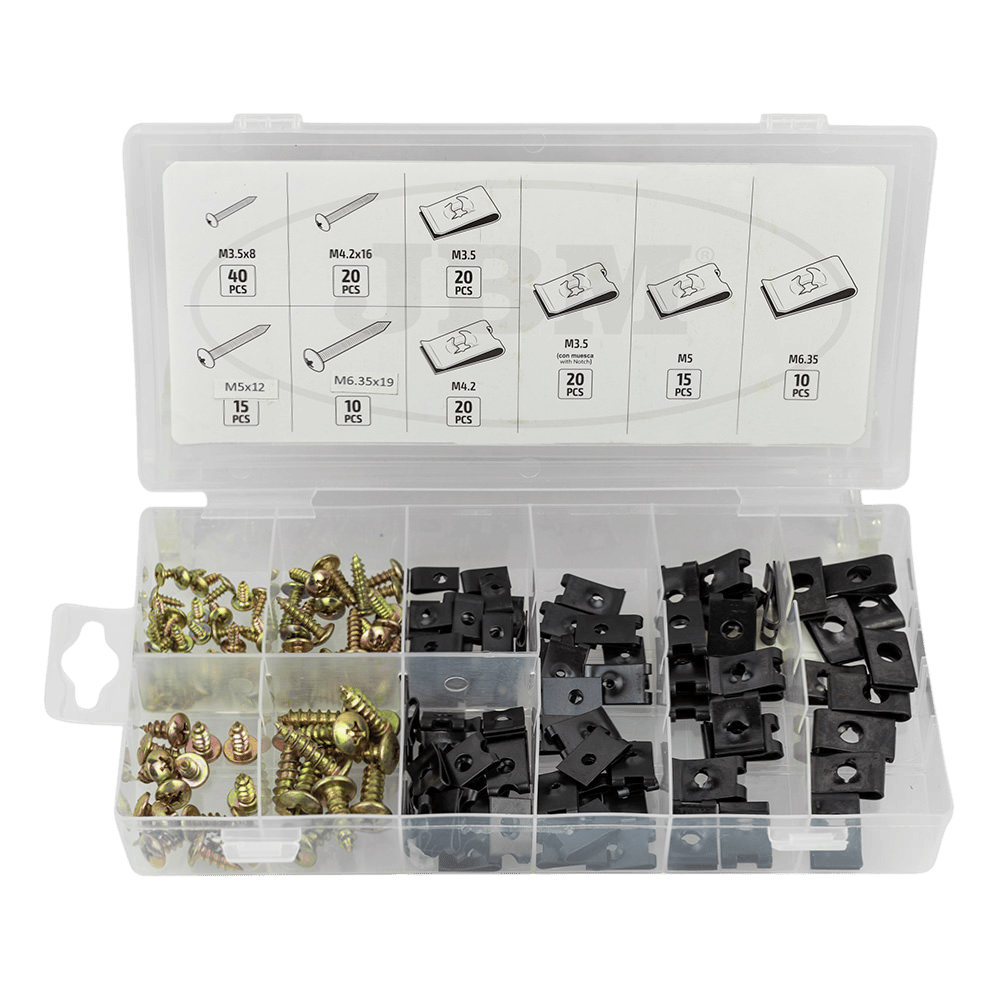 JBM Étui De Vis Et Écrous Type U