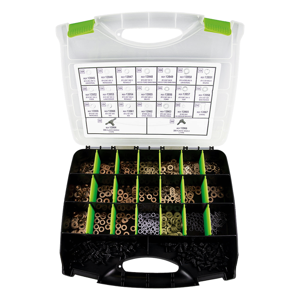 JBM Étui De Rondelles En Cuivre Pour Injecteurs 551 Pcs